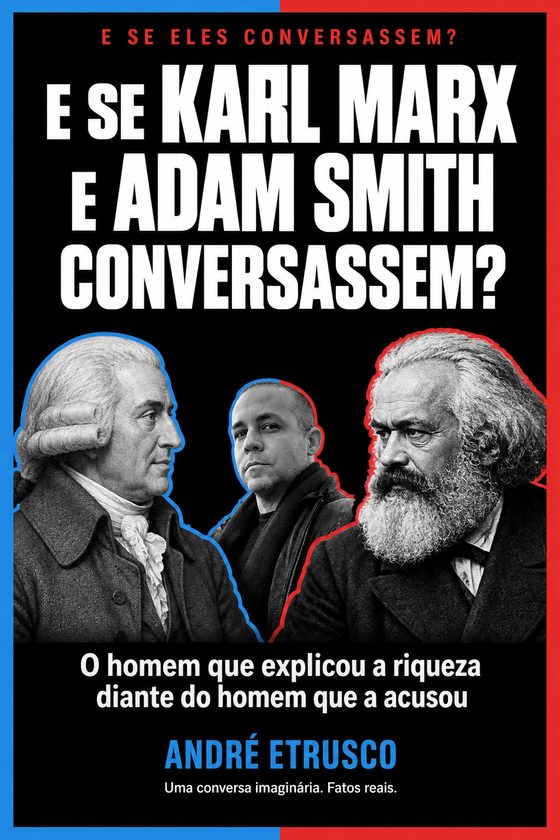 Capa: E se Karl Marx e Adam Smith conversassem?